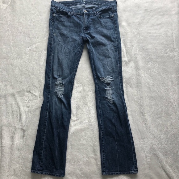 7FAM Distressed Jeans - Picture 13 of 15